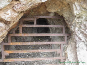 A closed mine shaft on Arizona Trail Passage 01