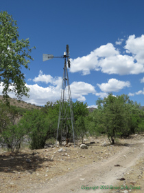A windmill along Arizona Trail Passage 4.