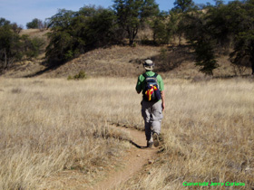 Brian hiking on AZT Passage 5.