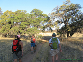 Raquel, Cheetah and Jerry on AZT Passage 6.