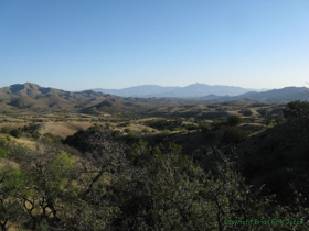 The rolling hills around AZT Passage 6.