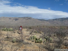 Jerry hiking the Arizona Trail, Passage 8