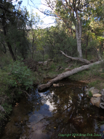Chimenea Creek near Grass Shack Camground on Arizona Trail Passage 9.