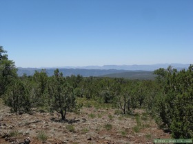 Looking south from Hardscrabble Mesa.