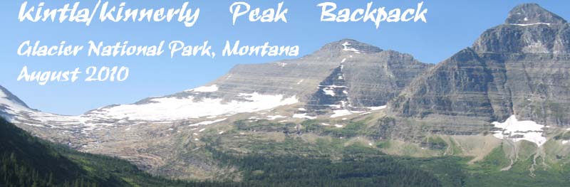 Kintla/Kinnerly Peak Backpack, Glacier National Park, Montana - August 2010