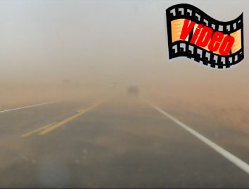 A video compilation of part of the journey through the dust storm.