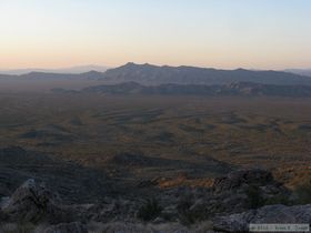 It was neat to see the landforms get accentuated by the setting sun.