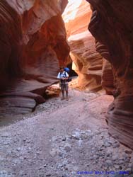 Brian in Buckskin Gulch.