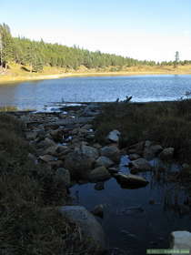 Pecos Baldy Lake in the Sangre de Cristo Mountains.