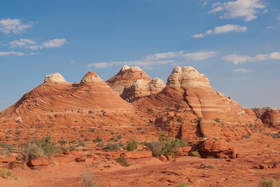 Sandstone formation in Coyote Buttes North.