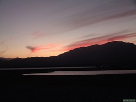 Sunset at Punta la Gringa.