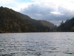 The south end of Chevelon Lake.