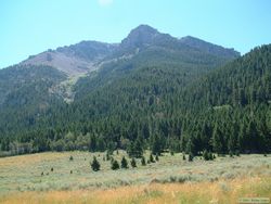 The mountains on the southern edge of the valley were imposing and beautiful.