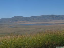 Lima Reservoir on the way to Red Rock Lakes NWR.