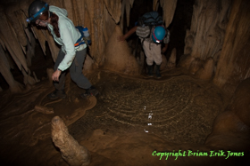 Shannon and Enrique in Yok Baluum Cave