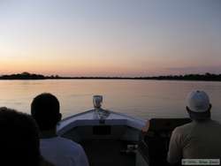 The boat ride back to Hotel Baizinha.