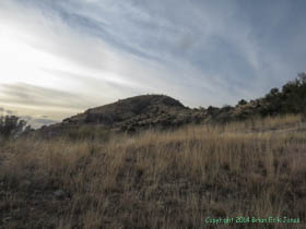 Coronado Peak, where Dale Shewalter reportedly concieved of the idea of the Arizona Trail.