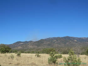 Another  fire started in the Huachuca Mountains just as we were finishing our trip.  Not good.