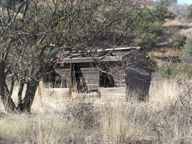 We joked that this was 'The Old Keebler Ranch' house on AZT Passage 3.