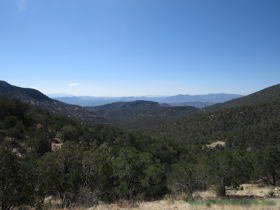 View along Arizona Trail Passage 4.