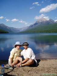 Brian and Shannon by Bowman Lake.