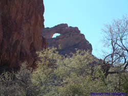 The main (and largest) arch in Arch Canyon.