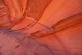 Sandstone fins in Coyote Buttes South.