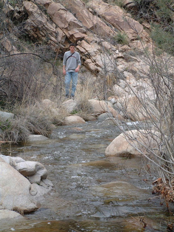 Winch hikes upstream.